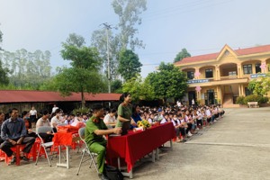 Tuyên truyền đảm bảo an ninh trật tự, an toàn giao thông, phòng chống ma tuý trong trường học năm 2022 - 2023