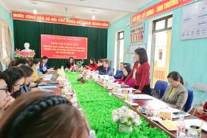 KHẢO SÁT CHÍNH THỨC CÔNG TÁC KIỂM ĐỊNH CHẤT LƯỢNG GIÁO DỤC VÀ CÔNG NHẬN TRƯỜNG THCS XÃ HOÀNG VIỆT ĐẠT CHUẨN QUỐC GIA